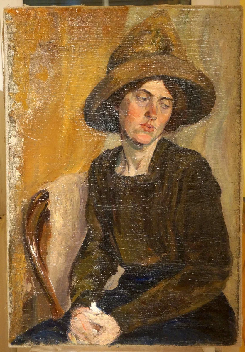 Габриэла Монтер Женский портрет